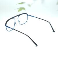 Blue wayfarer metal eyeglasses for men ( eq0109 202298 )