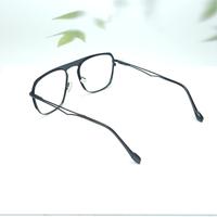 Black metal eyeglasses for men ( eq0111 202310 )